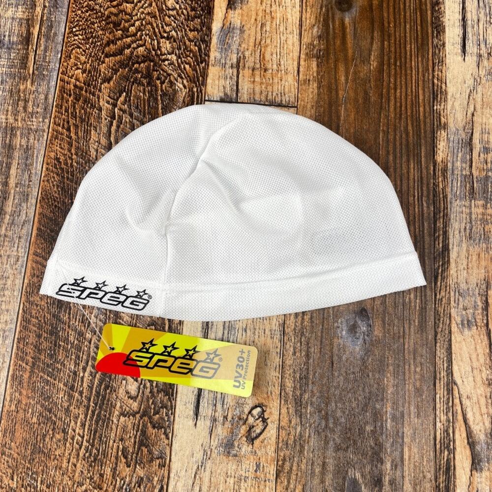 SPEG UV-Pro Cycling Head Cooling Helmet Liner, SPF30 Cooldry Polyester Spandex
